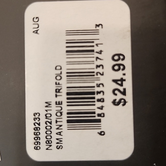 Genuine Leather Steve Madden Trifold Mens Wallet - Picture 5 of 6